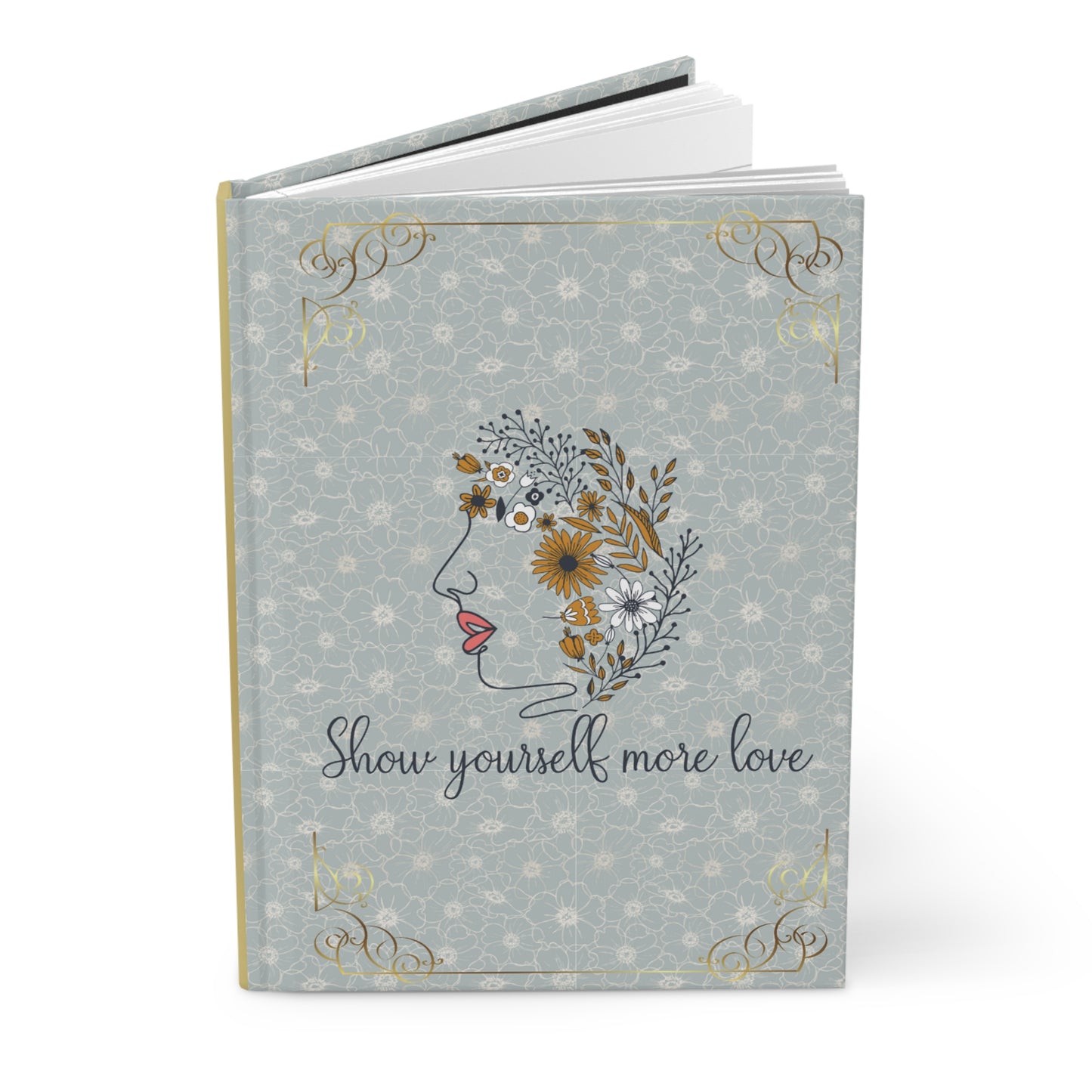 Matte Hardcover Journal - Show yourself more love