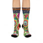 Cushioned Crew Socks-Trippy Gnome 1
