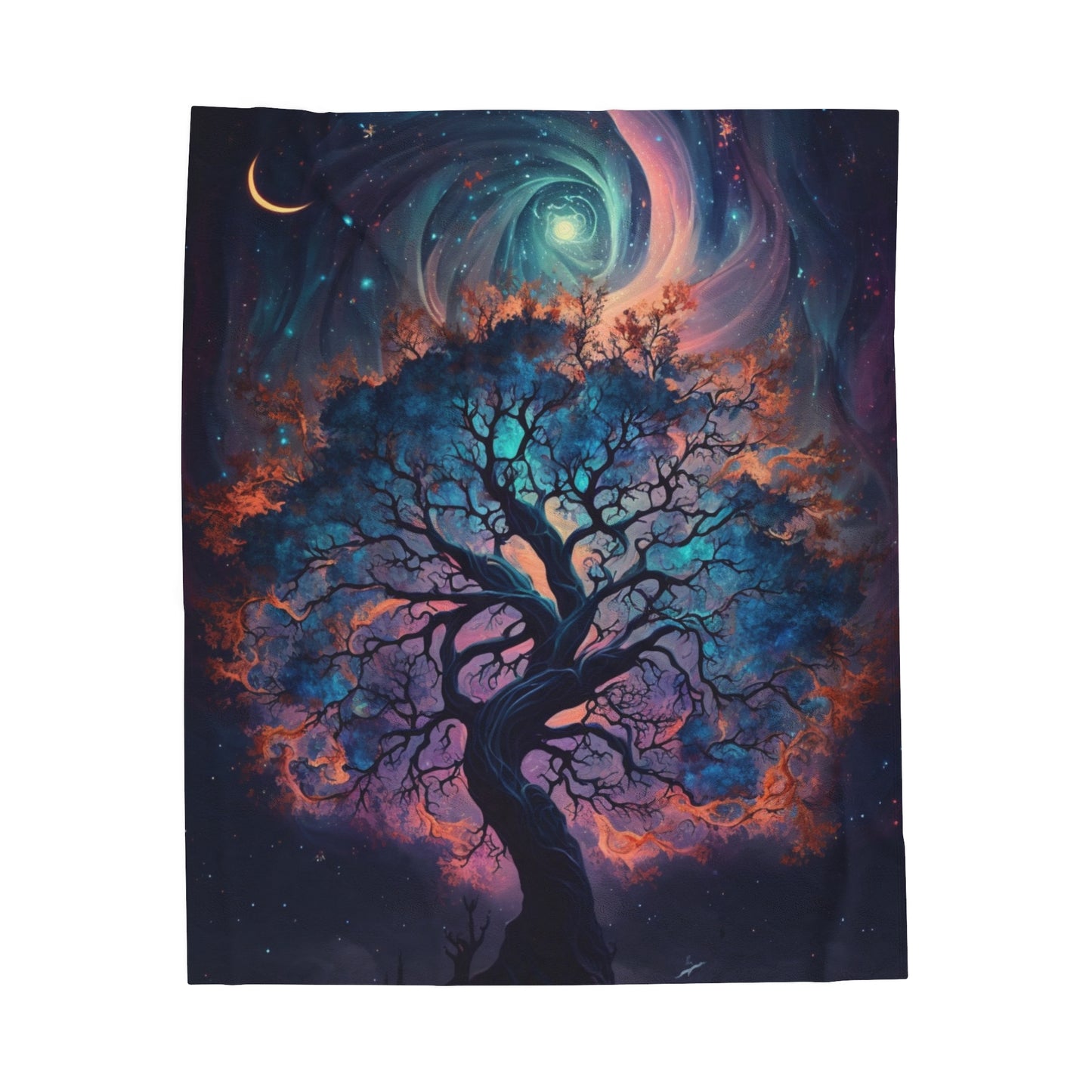 Plush Blanket - Fantasy Tree 5