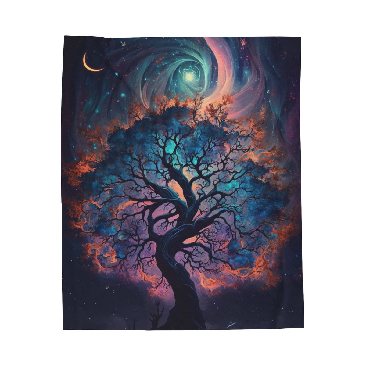 Plush Blanket - Fantasy Tree 5