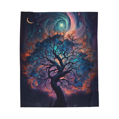Plush Blanket - Fantasy Tree 5