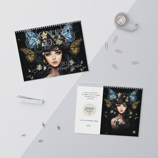 2025 Coloring Calendar - Moonlight Faeries Volume 11