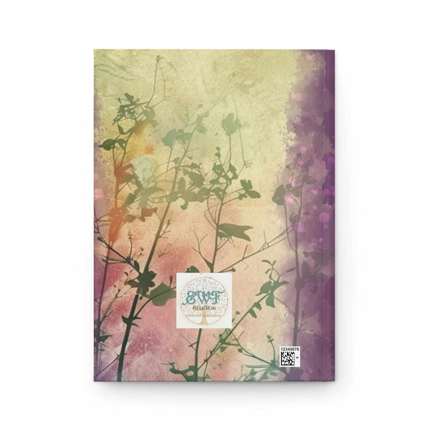 Matte Hardcover Journal - Froth and Bubble