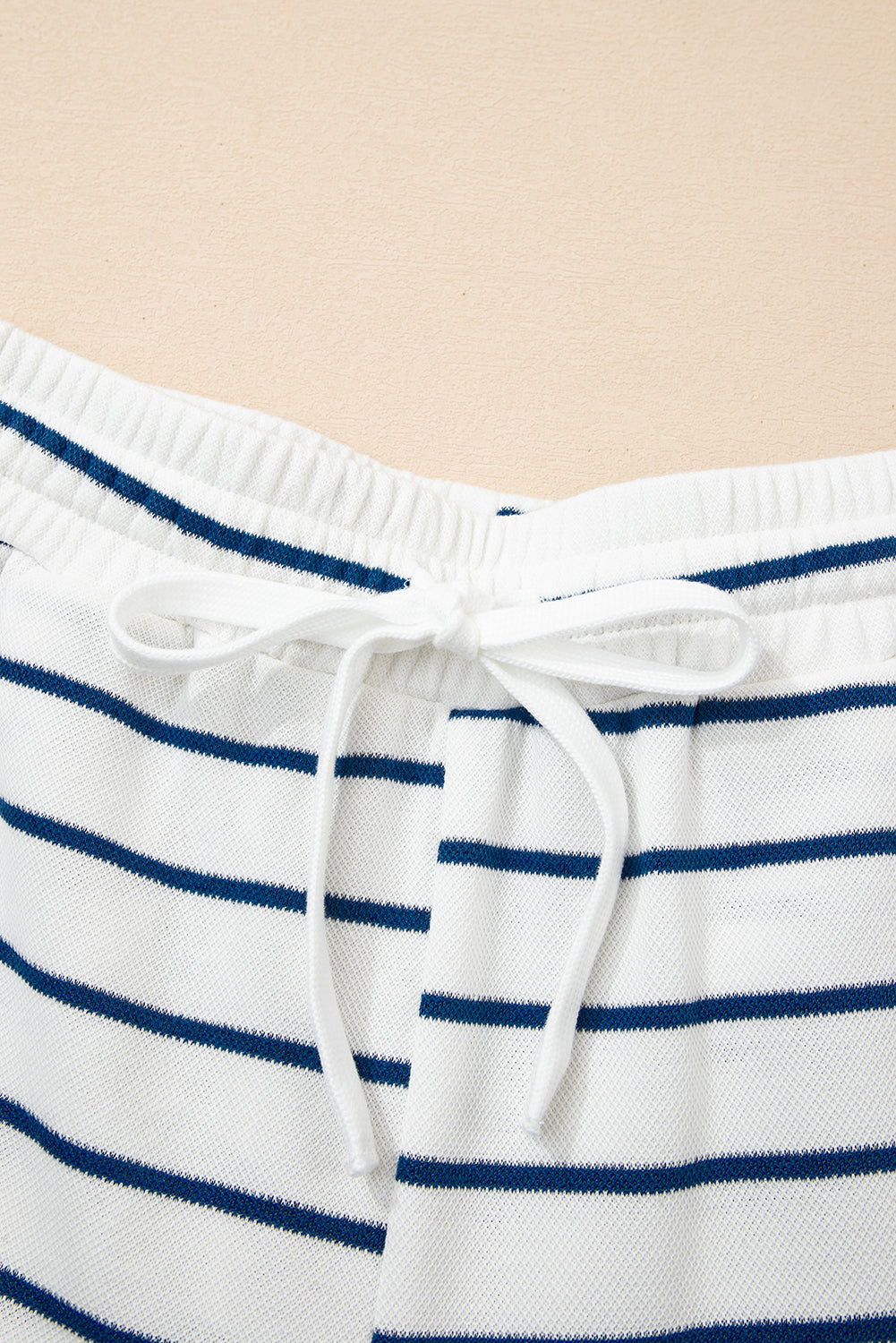 Sail Blue Casual Wide Leg 2pcs Pants Set