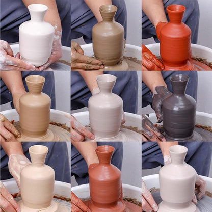 5 lbs Low Fire Pottery Clay for Sculpting, Beginners, and Advance- Terra Cotta, Cone 06. Earthware Potters Throwing Clay. Ideal for Wheel Throwing, Hand Building, Firing and More