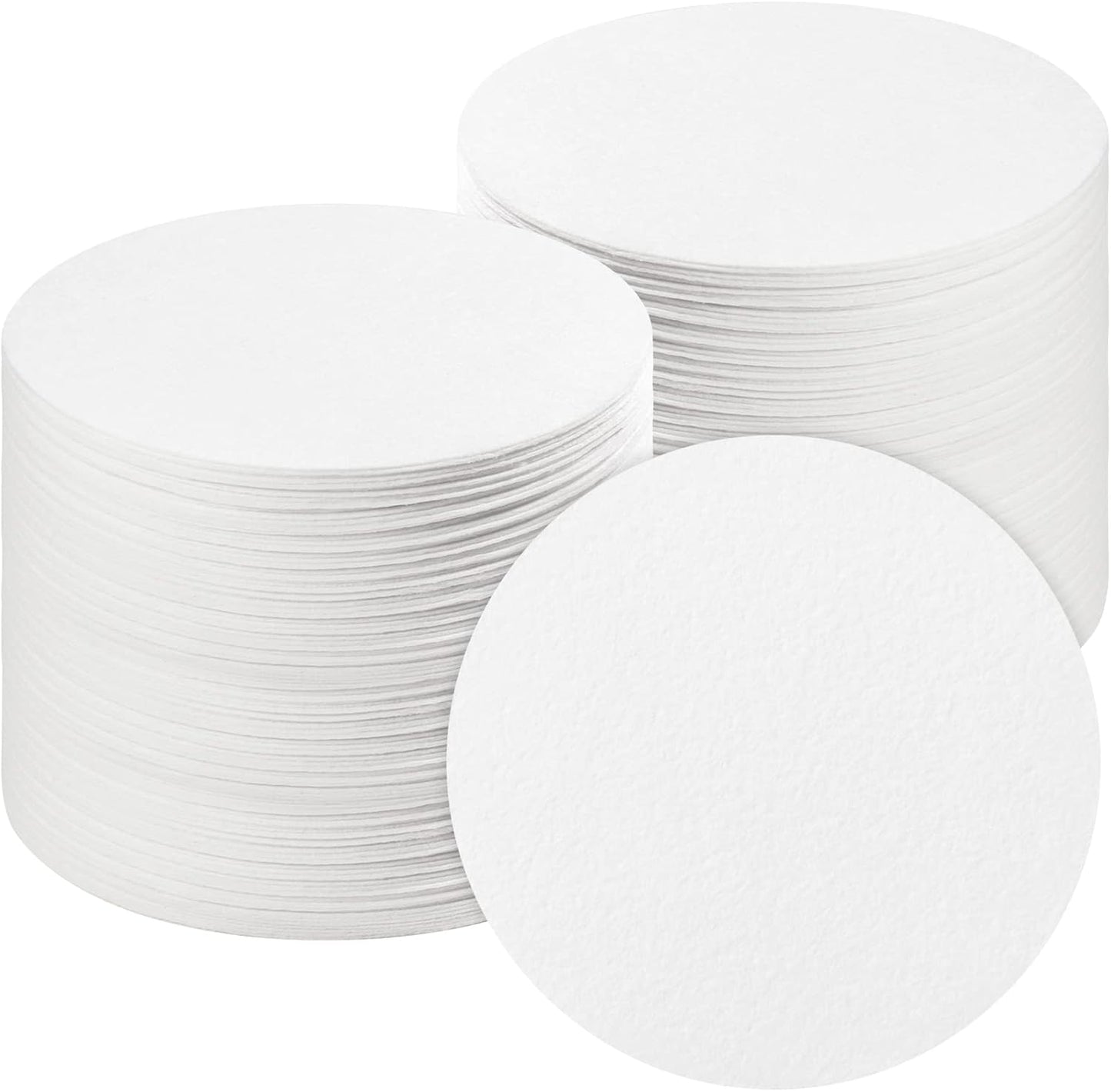100 Sheets Round Microwave Kiln Papers 4.7 Inch Ceramic Fiber Paper Insulation Ceramic Fiber Blanket for Glass Fusing DIY Crafts Supplies