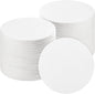 100 Sheets Round Microwave Kiln Papers 4.7 Inch Ceramic Fiber Paper Insulation Ceramic Fiber Blanket for Glass Fusing DIY Crafts Supplies