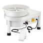 VEVOR 11 inch Pottery Wheel for Adults, 450W Forming Machine with Direct Drive Motor and LCD Touch Screen, 50-300RPM Speed Adjustable Foot Pedal Detachable Basin, for Art Craft Work Home DIY, White
