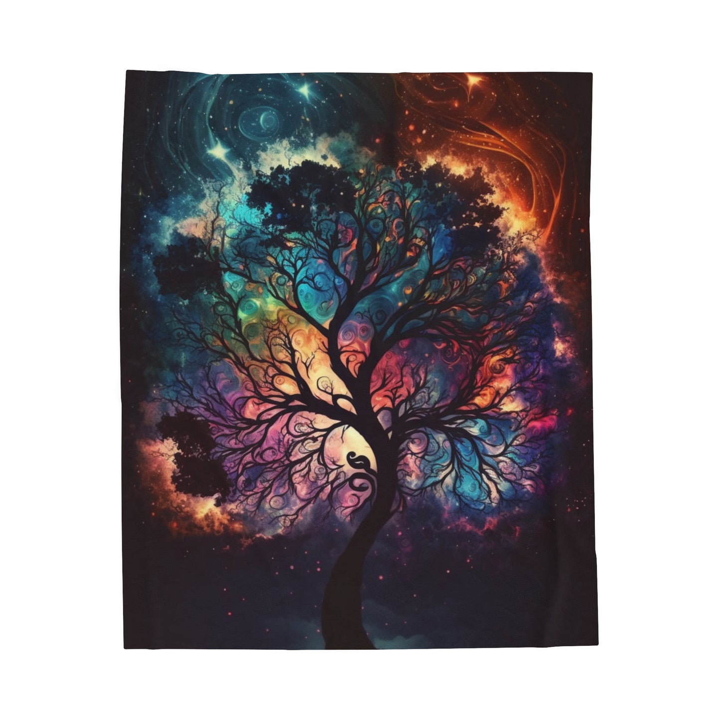 Plush Blanket - Fantasy Tree 3