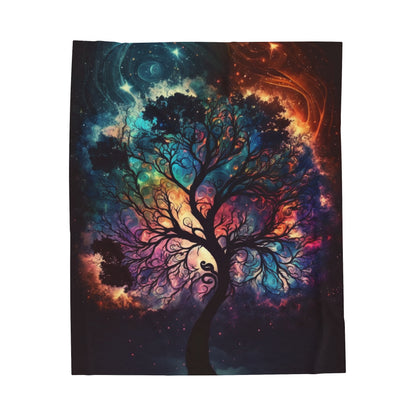 Plush Blanket - Fantasy Tree 3