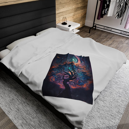 Plush Blanket - Fantasy Tree 5