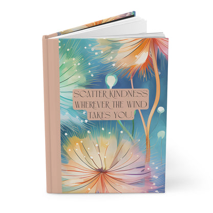 Matte Hardcover Journal - Scatter Kindness