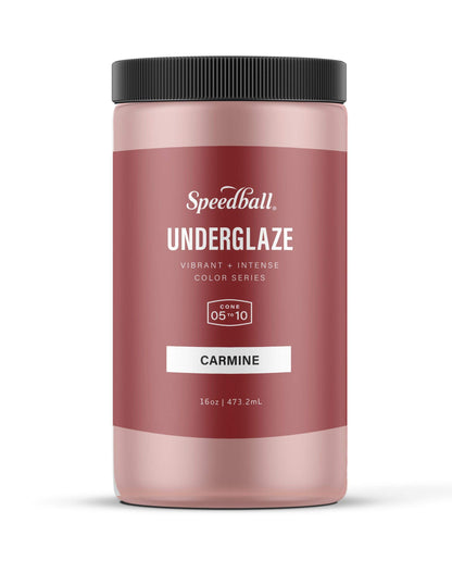 Speedball Underglaze, Teal, 16 oz, Made in USA, Lead-Free Color for Pottery and Ceramics, Wide Firing Range Cone 05-10, Food Safe