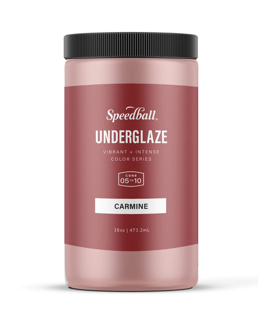 Speedball Underglaze, Teal, 16 oz, Made in USA, Lead-Free Color for Pottery and Ceramics, Wide Firing Range Cone 05-10, Food Safe