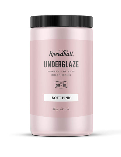 Speedball Underglaze, Teal, 16 oz, Made in USA, Lead-Free Color for Pottery and Ceramics, Wide Firing Range Cone 05-10, Food Safe