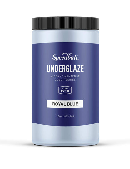 Speedball Underglaze, Teal, 16 oz, Made in USA, Lead-Free Color for Pottery and Ceramics, Wide Firing Range Cone 05-10, Food Safe