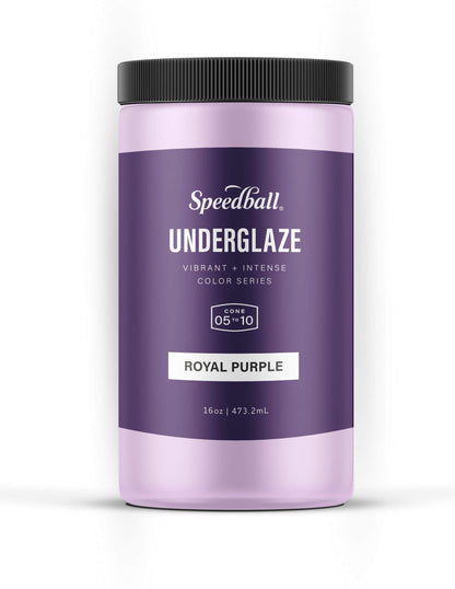 Speedball Underglaze, Teal, 16 oz, Made in USA, Lead-Free Color for Pottery and Ceramics, Wide Firing Range Cone 05-10, Food Safe