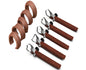 GEOCCI Pottery Handle Making Tool Sculpture Scraper Pottery Carving Tool Pottery Cup Handle Shape Tool for Tea Cup Mug Utensil Vase Handle Clay Cutters (5 PCS)