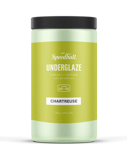 Speedball Underglaze, Teal, 16 oz, Made in USA, Lead-Free Color for Pottery and Ceramics, Wide Firing Range Cone 05-10, Food Safe