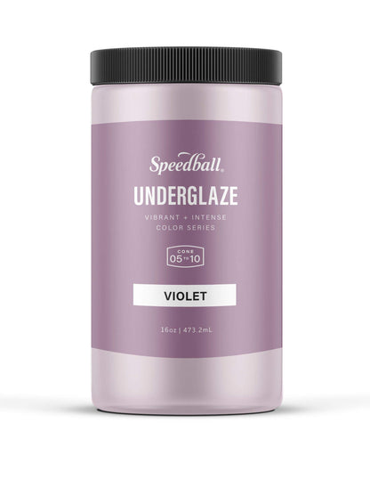 Speedball Underglaze, Teal, 16 oz, Made in USA, Lead-Free Color for Pottery and Ceramics, Wide Firing Range Cone 05-10, Food Safe