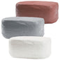 ReArt Stone Air-Dry Clay 15LB wih 3 Colors White, Gray & Terra Cotta 5lb Each- Ideal for Beginners and Advanced Sculptors All-Purpose Modeling Clay (White, Gray & Terra Cotta)