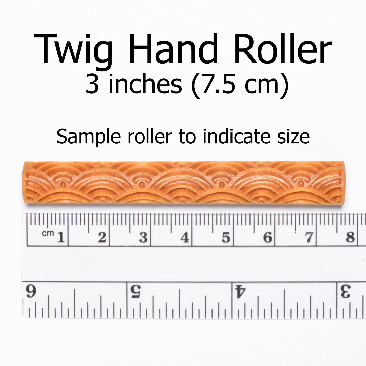 MKM Pottery Tools Wood Twig Rollers for Clay (Tw-33 Winter Woods)