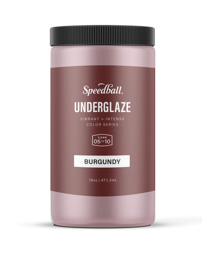 Speedball Underglaze, Teal, 16 oz, Made in USA, Lead-Free Color for Pottery and Ceramics, Wide Firing Range Cone 05-10, Food Safe