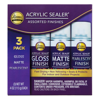 Aleene's 26412 Spray Gloss Finish, 6 Oz Acrylic Sealer, Original Version