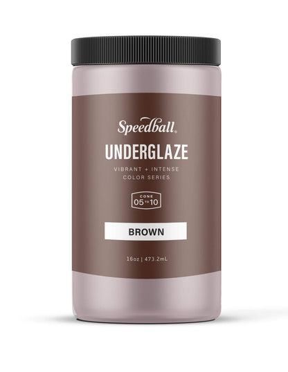 Speedball Underglaze, Teal, 16 oz, Made in USA, Lead-Free Color for Pottery and Ceramics, Wide Firing Range Cone 05-10, Food Safe