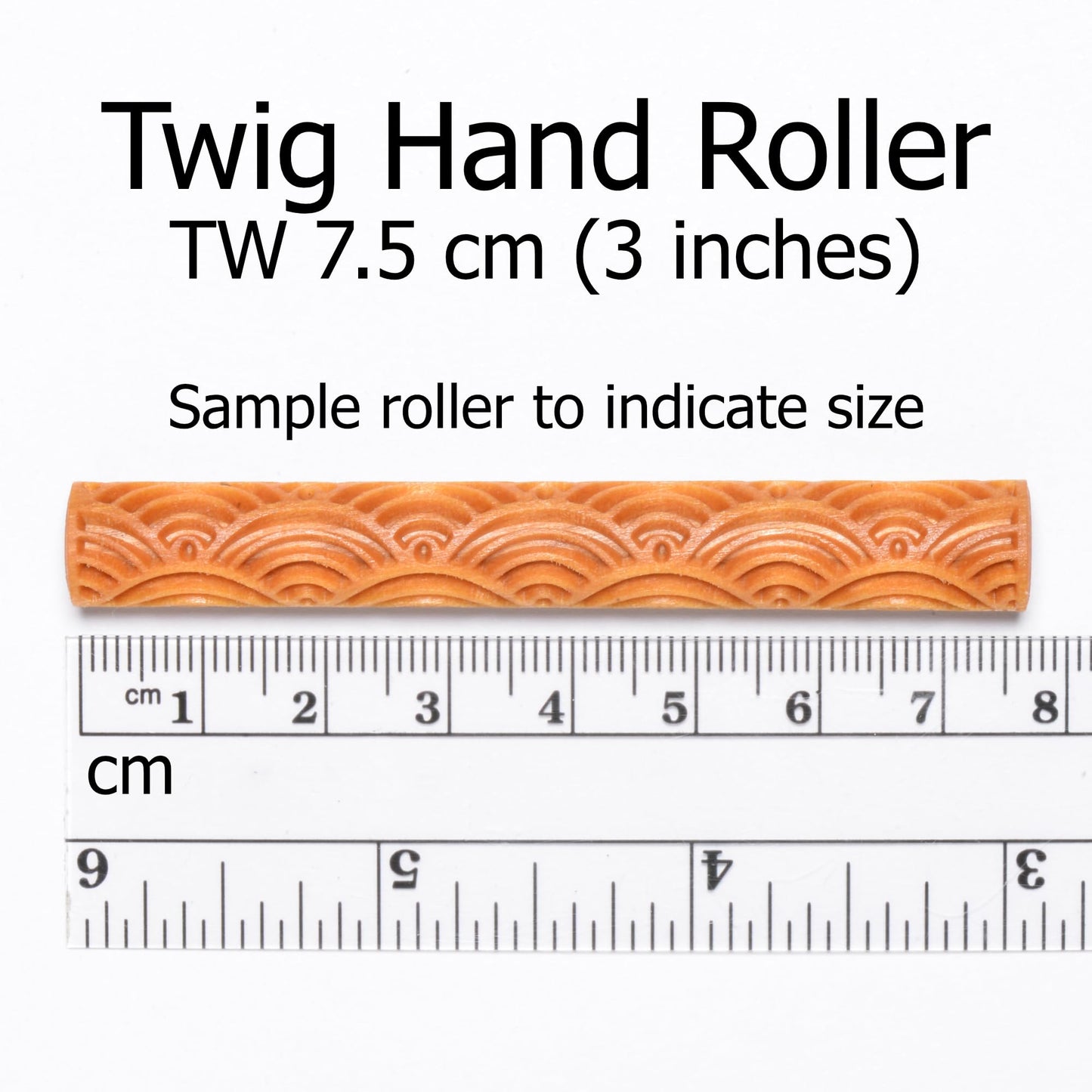 MKM Pottery Tools Wood Twig Rollers for Clay (Tw-33 Winter Woods)