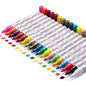 TFIVE Paint Pens Paint Markers on Almost Anything Never Fade Quick Dry and Permanent, Oil-Based Waterproof Marker Pen Set for Rocks Painting, Wood, Fabric, Plastic, Canvas, Glass, Mugs, DIY Craft