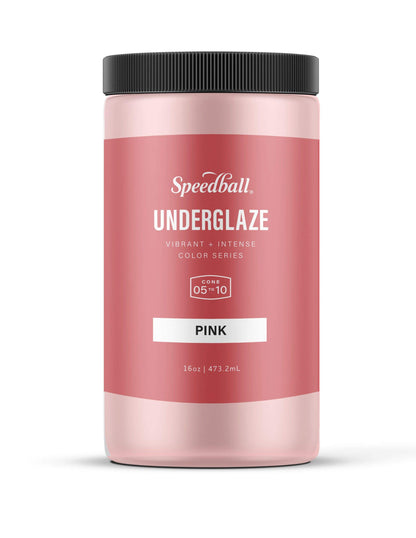 Speedball Underglaze, Teal, 16 oz, Made in USA, Lead-Free Color for Pottery and Ceramics, Wide Firing Range Cone 05-10, Food Safe