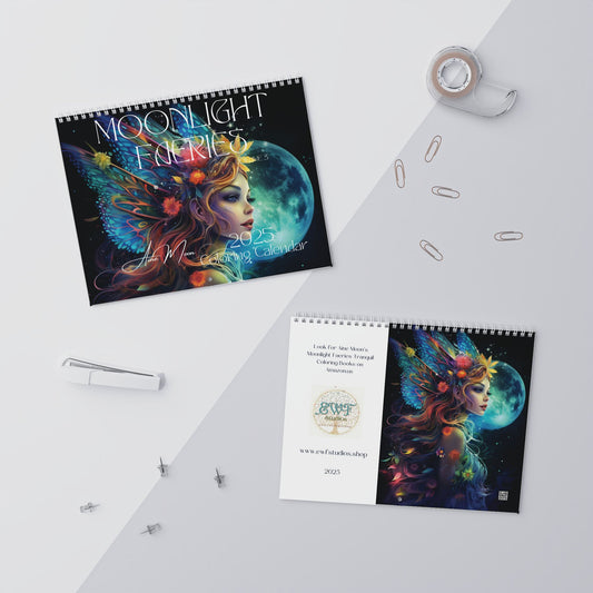 2025 Coloring Calendar - Moonlight Faeries Volume 3
