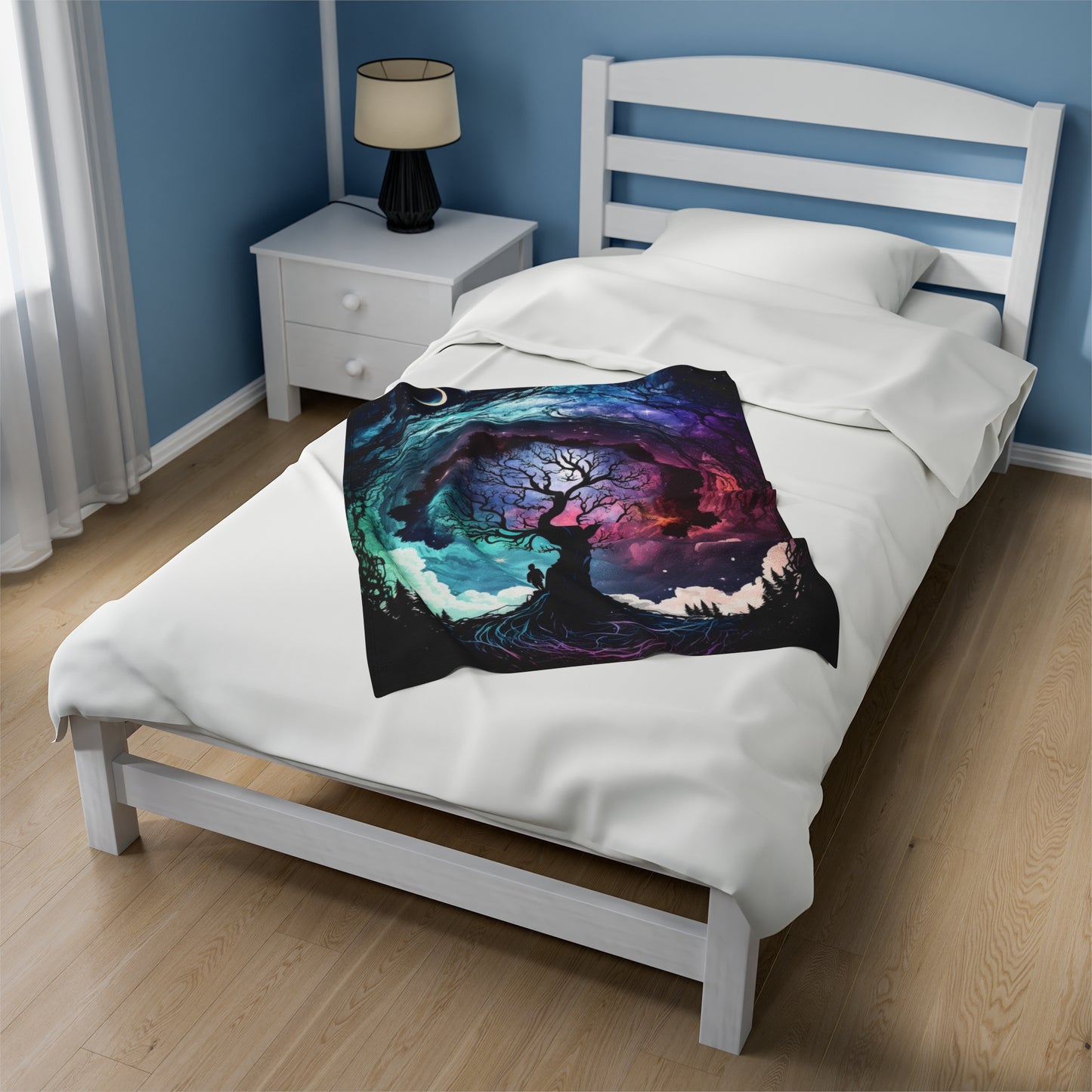 Plush Blanket - Fantasy Tree 2