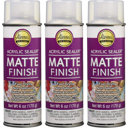 Aleene's 26412 Spray Gloss Finish, 6 Oz Acrylic Sealer, Original Version