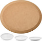 Sunnyray 8 x 10 Inches Oval Pottery Mold Pottery Tools and Supplies Ceramic Molds Hand Building Dish Plate Press Mold for DIY Dish Plate Supplies