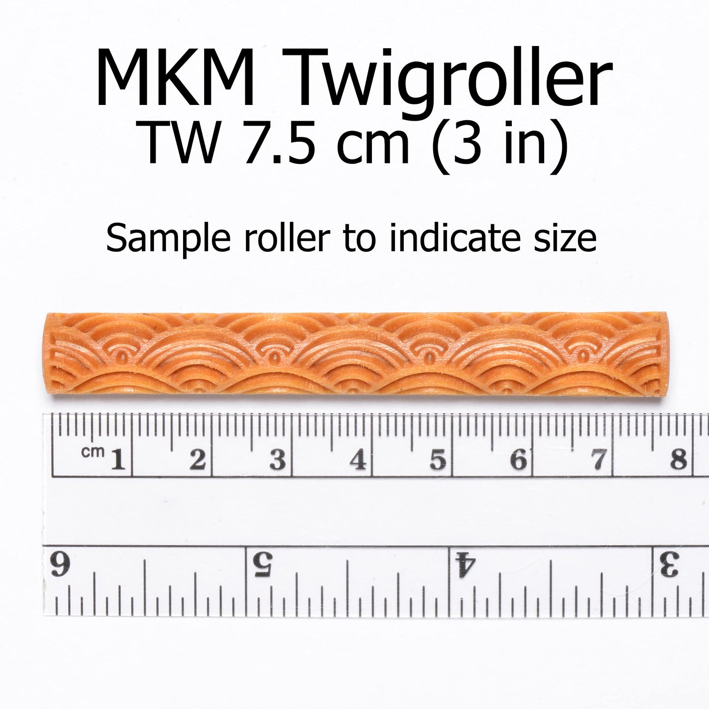 MKM Pottery Tools Wood Twig Rollers for Clay (Tw-33 Winter Woods)