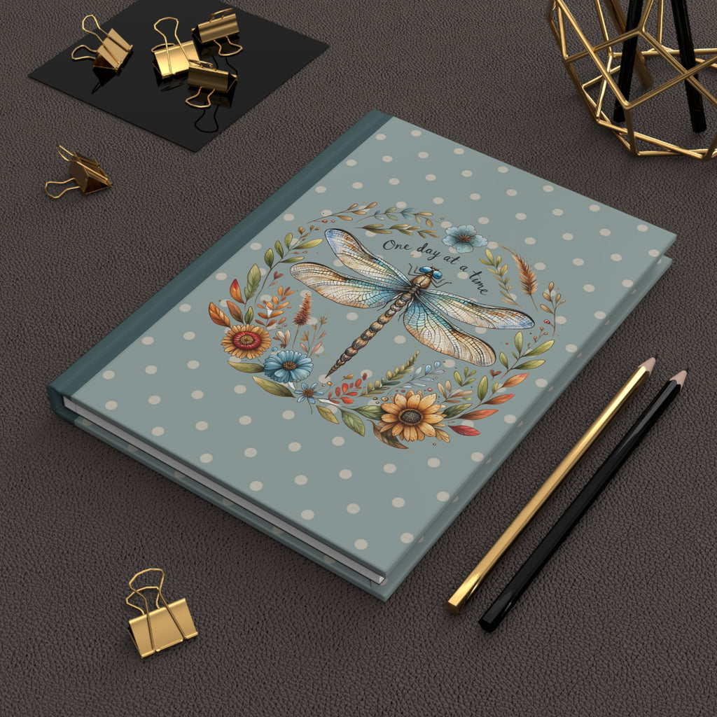 Matte Hardcover Journal - One day at a time