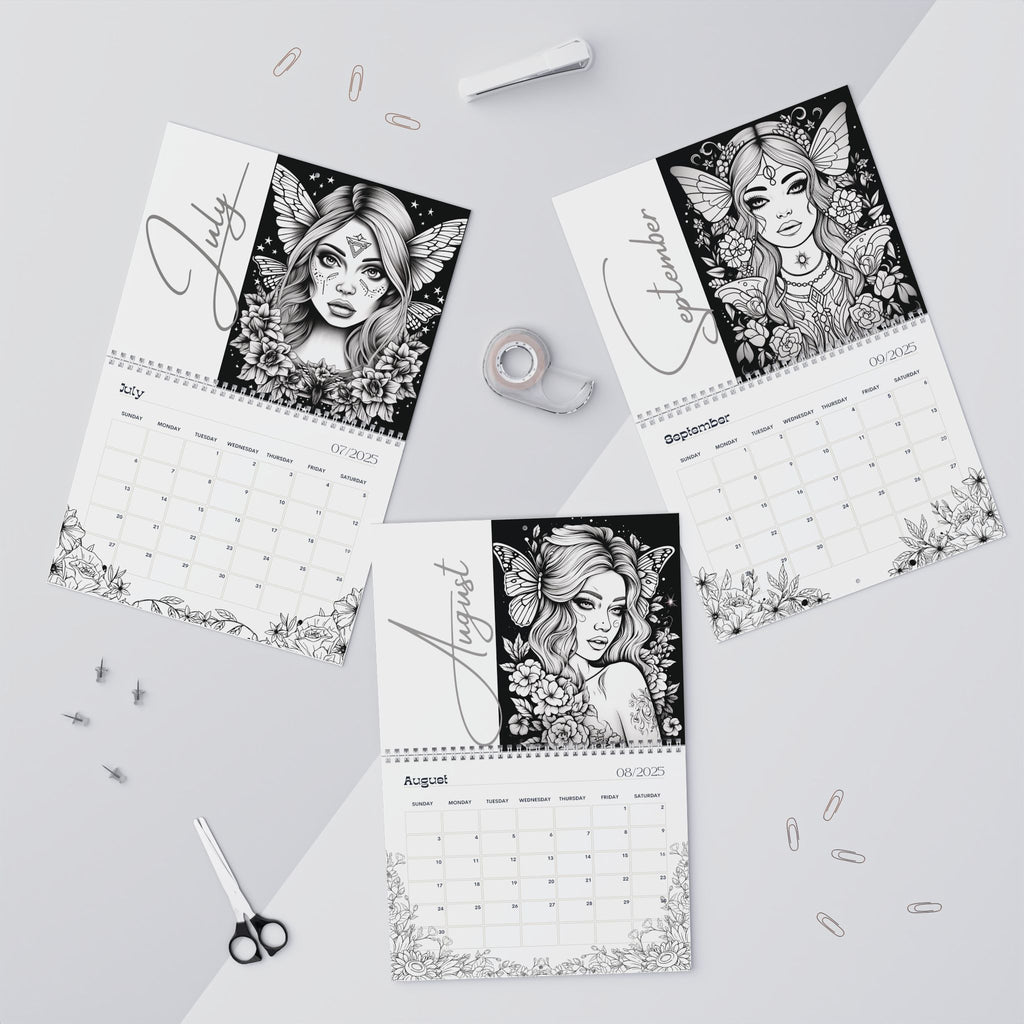 2025 Coloring Calendar - Moonlight Faeries Volume 10