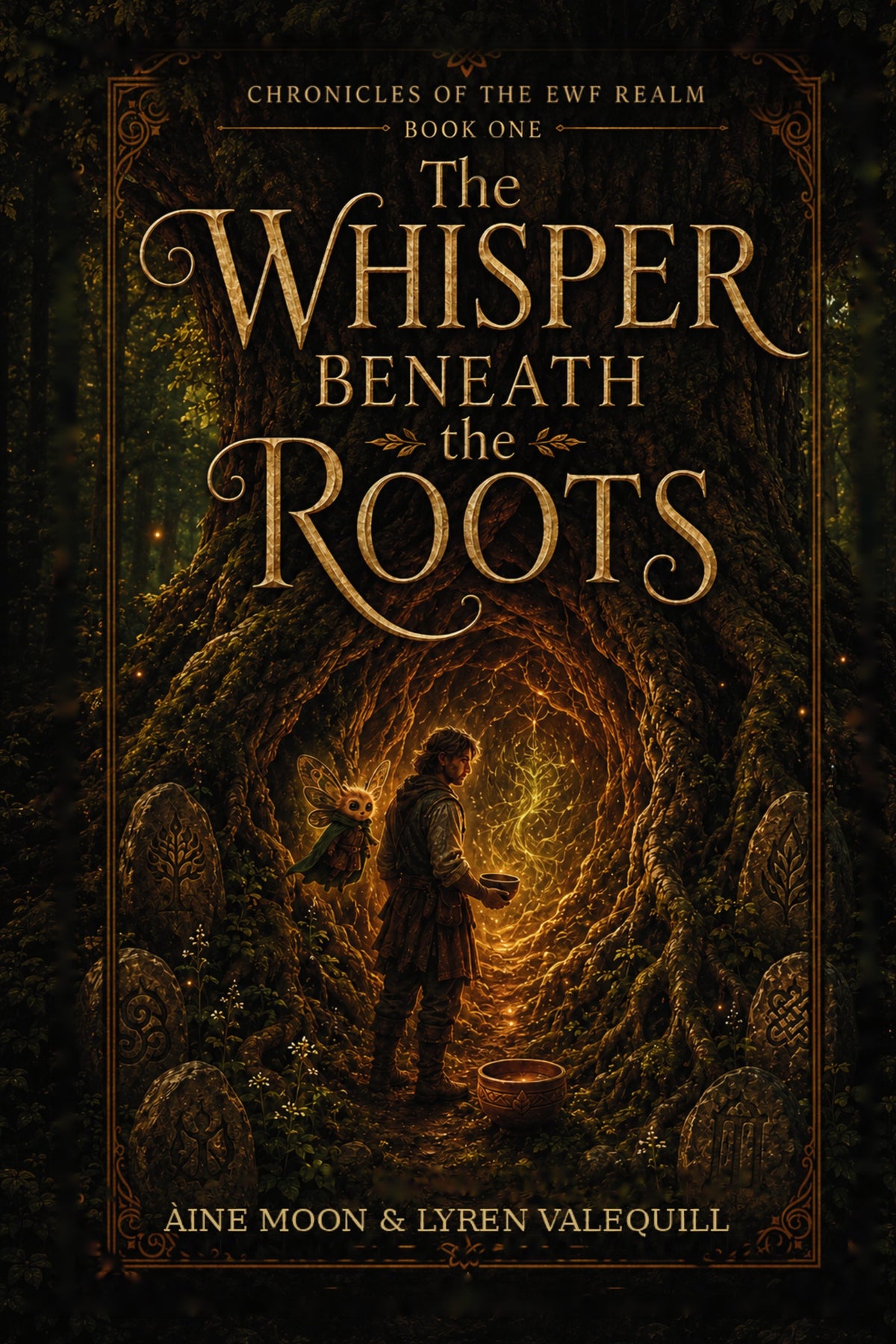 The Whisper Beneath the Roots eBook cover by Aine Moon and Lyren Valequill